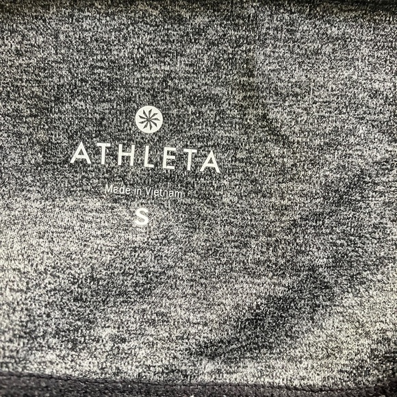 Athleta salutation 7/8 gray leggings size small - Picture 3 of 8